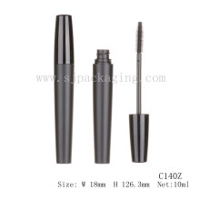 Atacado Plastic Black Mascara Tube